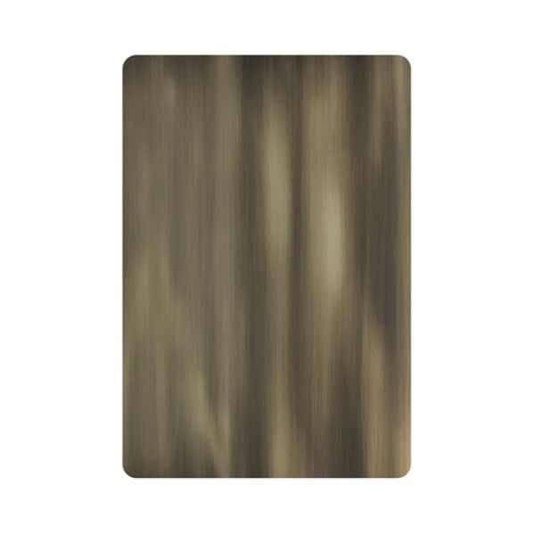 Античные черные 304 430 текстурировали декоративную ширину листа нержавеющей стали 1500mm