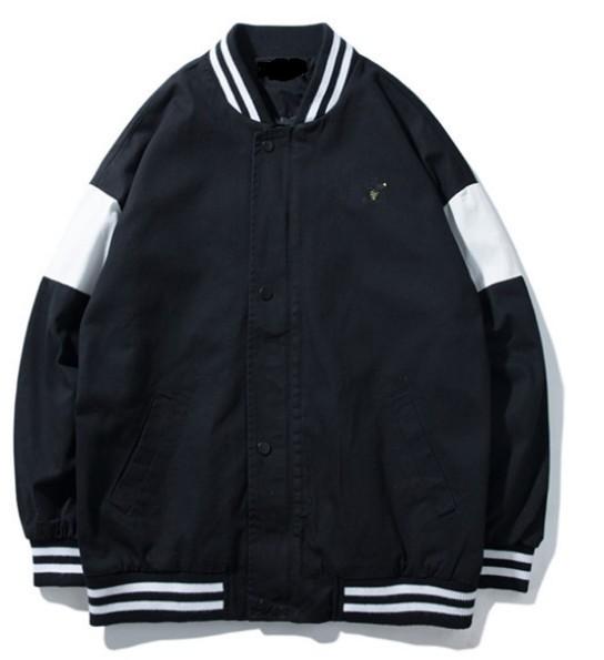 Fashion Mens Plus Size Bomber Jacket , Varsity Style High School Bomber Jacket