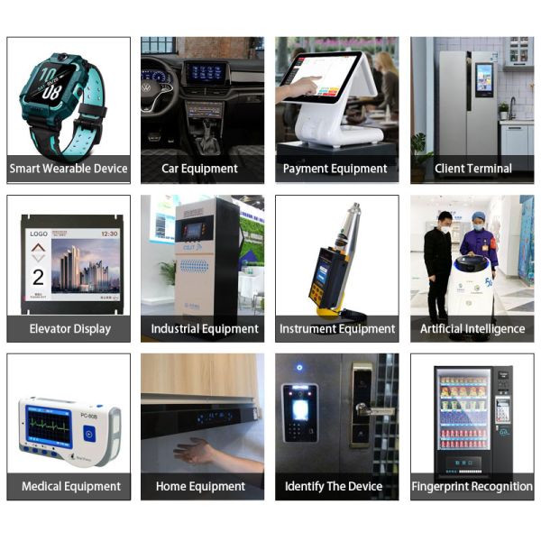 Капацитивный сенсорный IPS LCD дисплей разрешение 480x480 2,1 '' TFT LCD дисплей с ST7701S