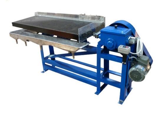 Ouro do equipamento de mineração que agita a tabela para separar a areia fina 0,5 - 0.074mm