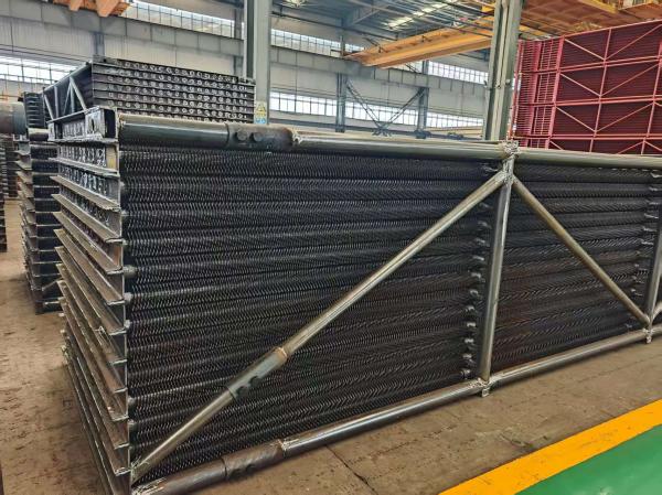 Customized Steam Boiler Economiser Ideal For Fuel Power Plants Steel Facilities