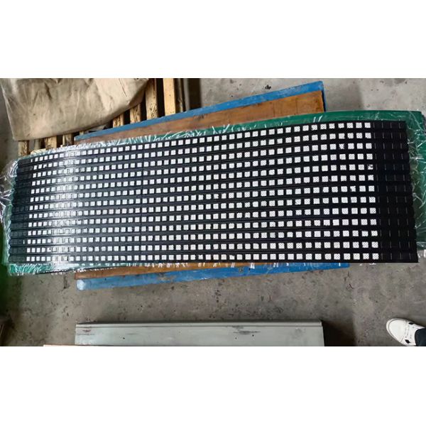 Semi Ceramic Pulley Lagging Bonding Layer Backed Alumina Ceramic Tiles