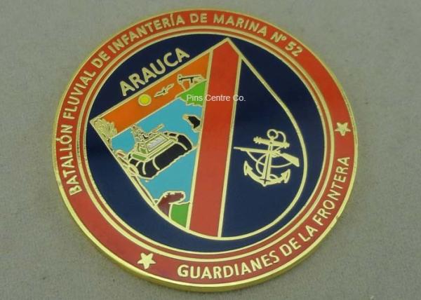Custom Die Casting Enamel Antique Metal Coin Soft Navy Hard Enamel Silver Air Force USA USN Coin Souvenir Challenge Coin