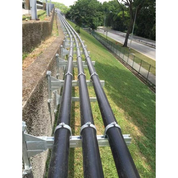 Plastic PE HDPE Water Gas Oil Supply Pipe Tube Extrusion Production Line