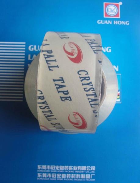 Antistatic Water-Based Clear Cello BOPP Crystal Clear Tape , 35 micron - 65 micron