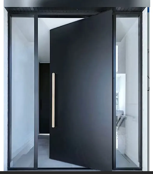 Hôtel Villa Porte en verre pliable en aluminium Appartement Porte en verre bipliée en aluminium