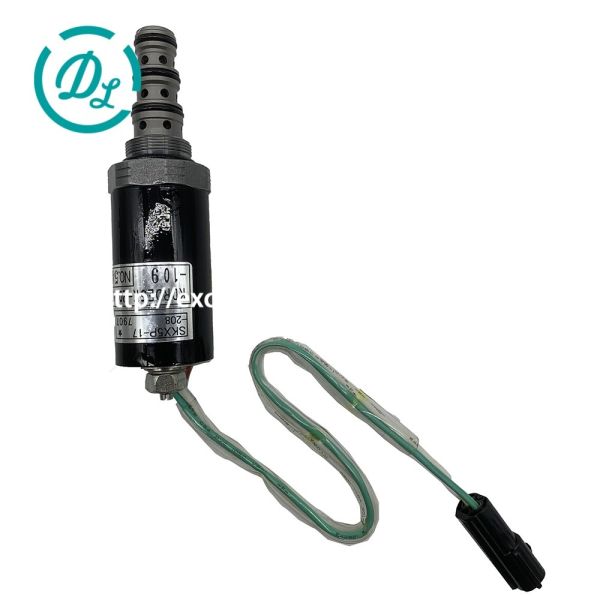 EexcavaStart Hydraulic Solenoid Valve KDRDE5K-20/40C07-109 for R215-7 R215-9 Excavator