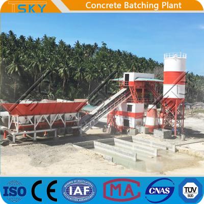 Planta de tratamento por lotes do RMC do GV 18.5x2KW 50m3/h HZS50
