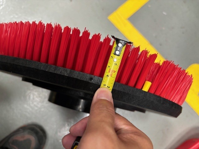 Pinceau de nettoyage de sol pour le nettoyage et machine à laver pour les pièces du matériel de nettoyage