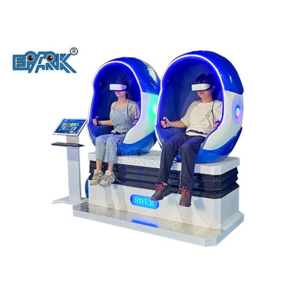 Roller Coaster Virtual Reality Cinema 2 Egg Chair Seat Vr Simulator