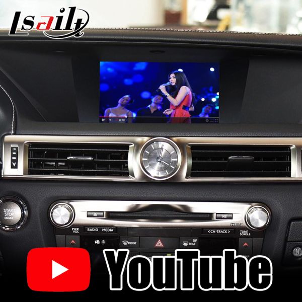 Управление взаимодействием андроида 4GB Lexus GS видео- кнюппелем включило NetFlix, CarPlay, автомобиль андроида для GS450h GS200t