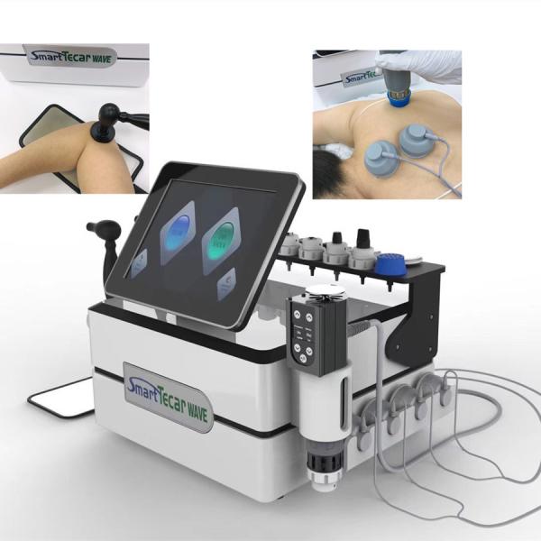 Máquina portátil da terapia de Tecar da inquietação do EMS do vácuo para o tratamento da fáscia