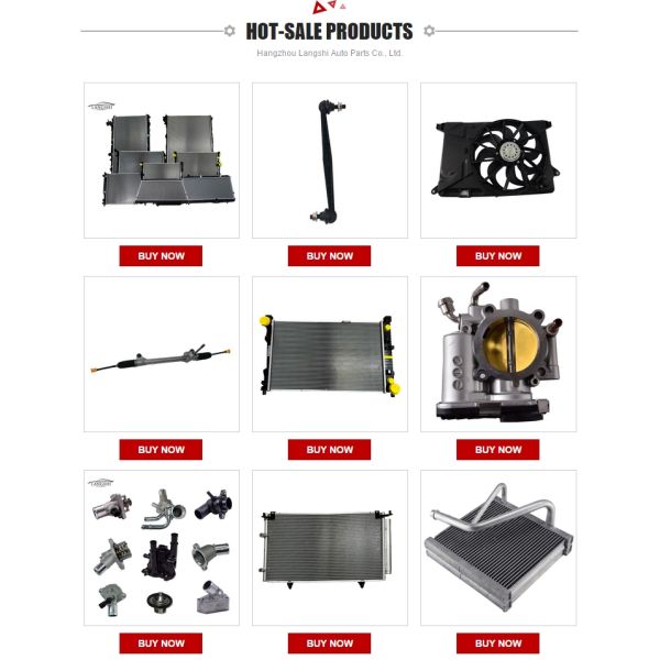 2515000003 Aluminum Radiator for Mercedes-Benz W251 W164 2515000403 2515000603 Design