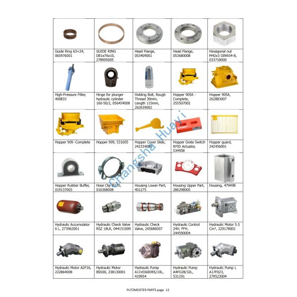 032 Coupling sleeve for boom pump main shaft