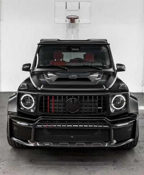 W464 G500 G63 Mercedes Body Kit G800 Style Car Front Bumper Spoiler Wheel Arches