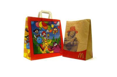 Color printed paper carrying bag 03
