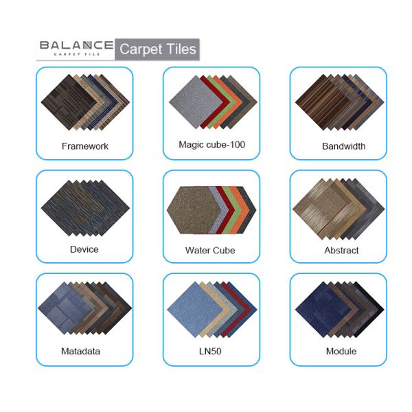 Multi-Level Construction Modern Style Gray Carpet Tile for Theatre Performance Space