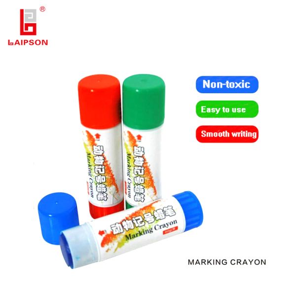 Ear Tag Marker Pen veterinary animal marking crayon bright lasting smooth writing rotary lipstick design safe non toxic materials