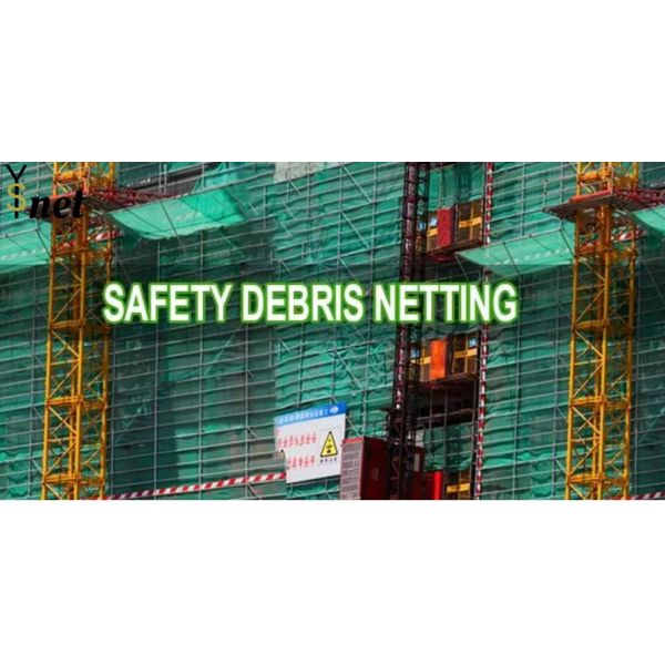 Red de seguridad de la construcción naranja Retrovisores de desechos retardantes de fuego de HDPE personalizados