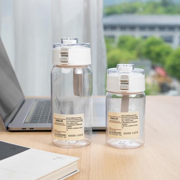 Applicable People Adults Transparent Plastic Water Bottle with Customised Material