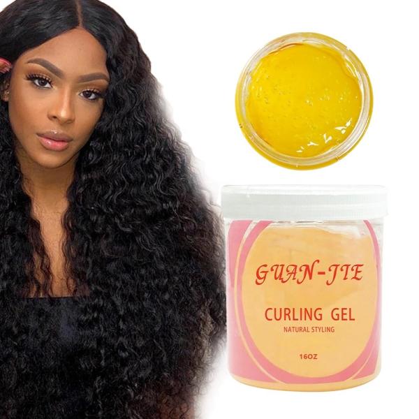 Transparent Hair Styling Gel for Natural Curls Waves African Hair Pride Kinkys Natural
