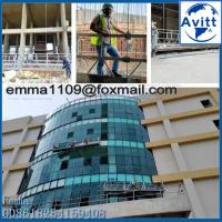 Zlp 800 7.5mtr plataforma colgante de andamios recubrimiento galvanizar altura de trabajo 100mtr conjunto completo