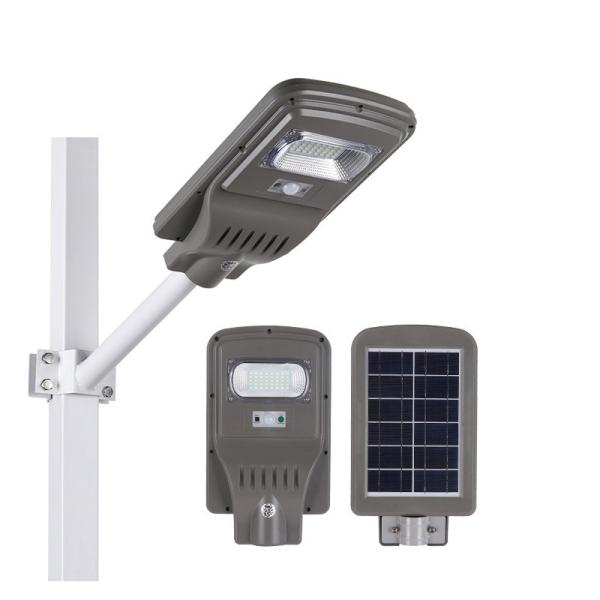 7000K 60 W 90 W 120 W Solar Garden Street Light 90° Beam Angle
