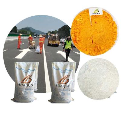 Matériau de marquage routier thermoplastique de haute performance BS 3262 Durable Eco-friendly For Long Lasting Marking