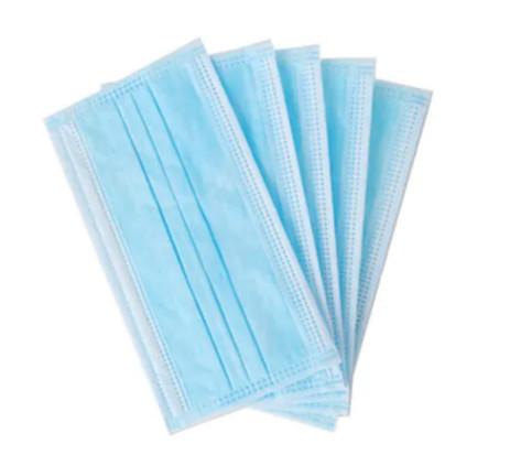 Light Weight 3 Ply Non Woven Face Mask Resistance Pollution For Public Area