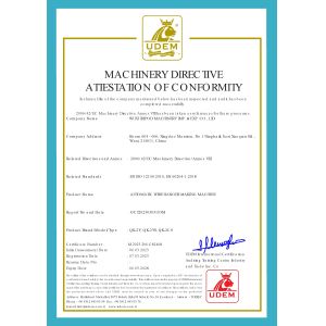 Wuxi Tripod Machinery Imp. & Exp. Co., Ltd. Certifications