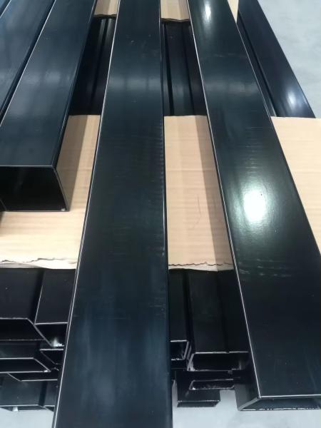Customized Sizes Aluminum Profiles For Door Pillars , Steel Fences