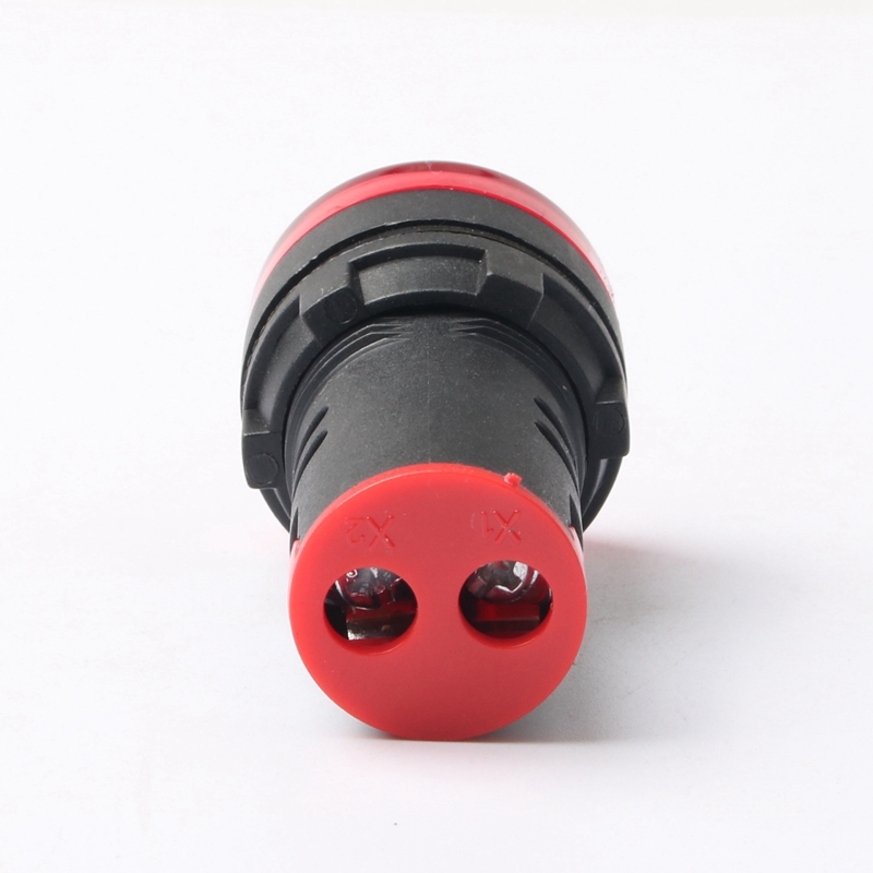 AD16-22D/S Industrial Control Equipment Indicator Light Red/Green/Blue/White/Yellow 12V-380V LED IP55 22mm Mounting Hole Plastic
