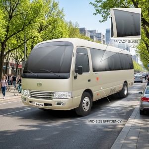 6m Green Emission 12 Seater Electric Coach Bus Tourist Shuttle Bus 100km/H