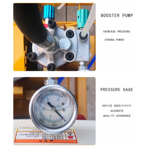 Versatile Sports Field Line Painting Machine with Cold Spray Technology 1450*830*1100mm