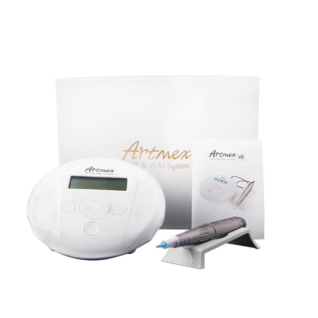 Tattoo Gun Permanent Makeup Tattoo Machine Electric Derma Pen V6 Artmex MTS PMU Eye Brow Lip
