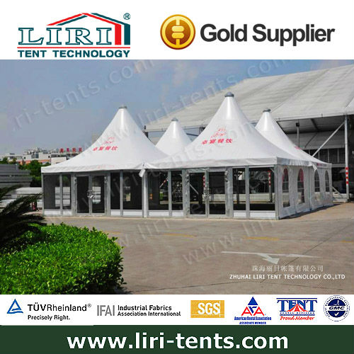 Chinese Romantic Wedding Tent 6*6m for 30 People Wedding party For Sale
