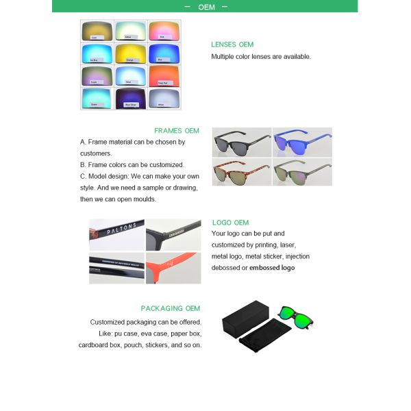 Популярным солнечные очки объективов зеркала Сунласс образа жизни поляризовыванные легковесом с рамкой Тр90