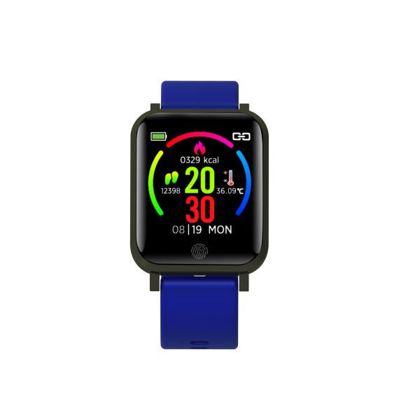 As chegadas novas enegrecem o oxigênio Taiwan e Hong Kong Smartwatch da pressão sanguínea do relógio de NFC F22