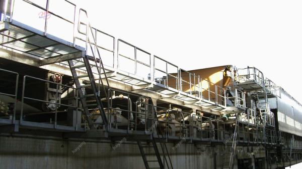 2400mm 100m/Min Kraft Paper Making Machinery For Fluting Paper