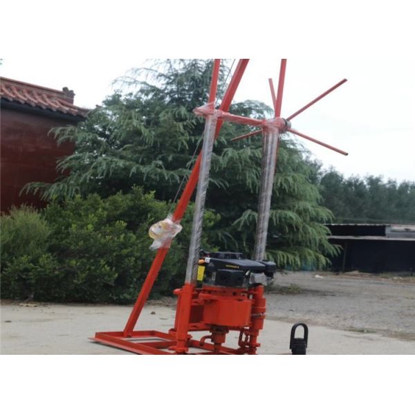 46mm Irrigation Water Well Drilling Rigs 10-30m Underground Borehole Investigation