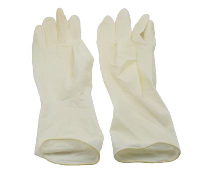 Medical Sterile Latex Surgical Gloves Powder Free AQL 1.5 With EO Sterilization