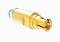 Conector RF feminino SMP para cabo reto de 50 Ohms