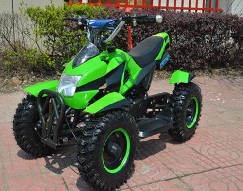49cc ATV,2-stroke,air-cooled,single cylinder,gas:oil=25:1. Pull start+electric start