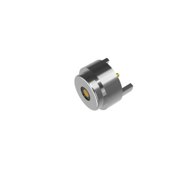 DC 2 Position White Magnetic Cable Connector Male Female For High-End Wine Ware Lamps