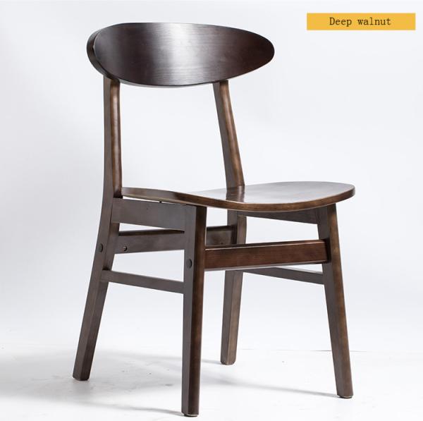 Nordic Dining Chair Solid Wood Modern Minimalist Adult Home Chair Dining Chair Dinette