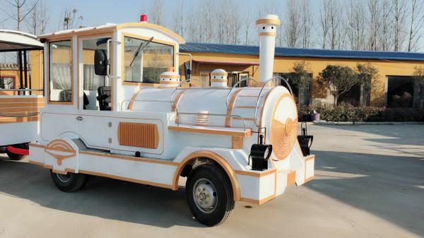 Playground Children Tourist Train Rides Sightseeing Train Lower Noises 10km/H Max Speed