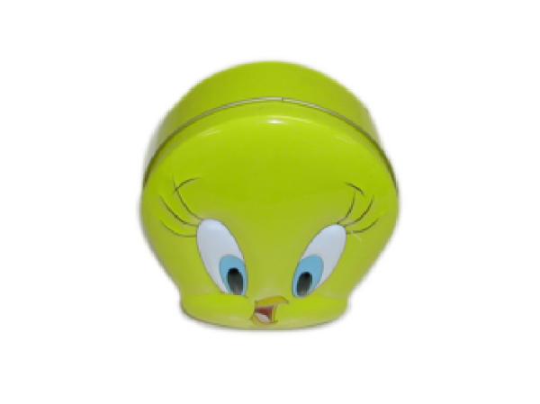 Duck Shaped Cartoon Metal Box Custom Printed Fancy Appearance Recyclable