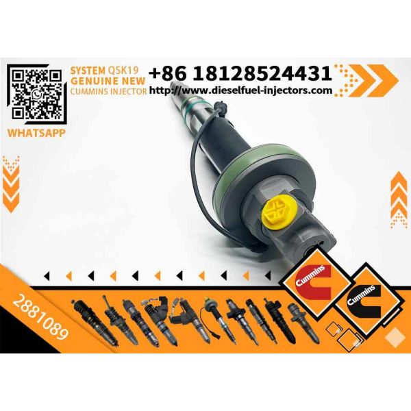 Factory Wholesale of High Quality Components in Stock Diesel Fuel Injectors 2881089 for QSK19 QSK38 Diesel Engine