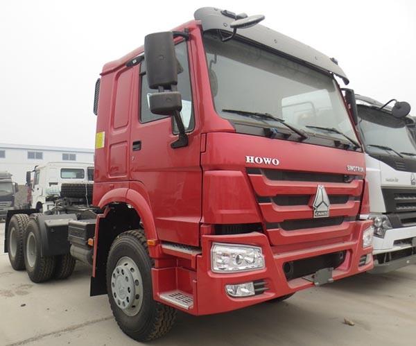 sinotruk howo 6x4 Diesel tractor truck for tough or complex road conditions using