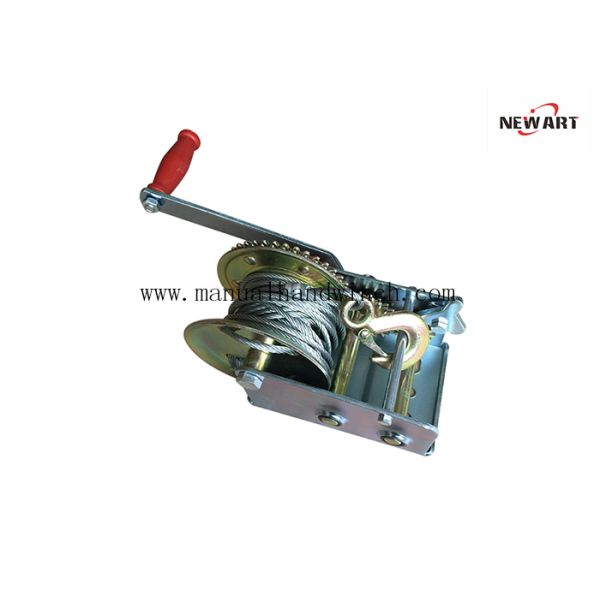 Greenhouse / Agriculture 2500 Lb Small Hand Crank Winch Portable Hand Winch Handling